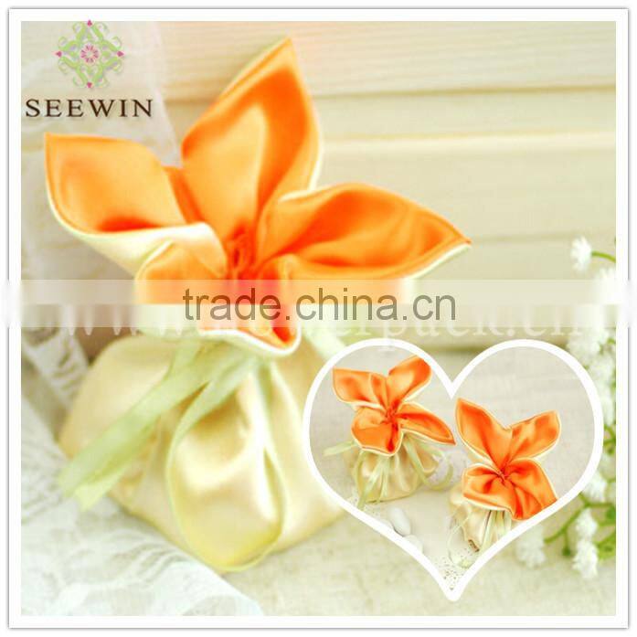 hotsale beautiful satin evening bag