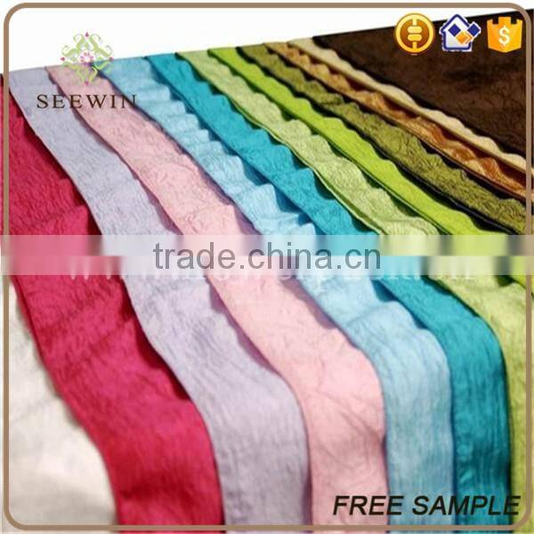 Taffeta turquoise blue table runners wedding