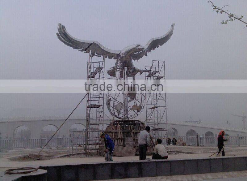 Pure Hand Forged Casting Stainless Steel Sculpture For Decoration