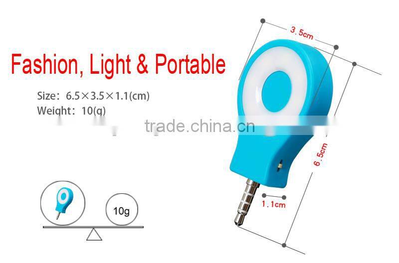 2015 NEW LED flush RK07 the more professional and sync retina flash(Retina Flash) for front camera