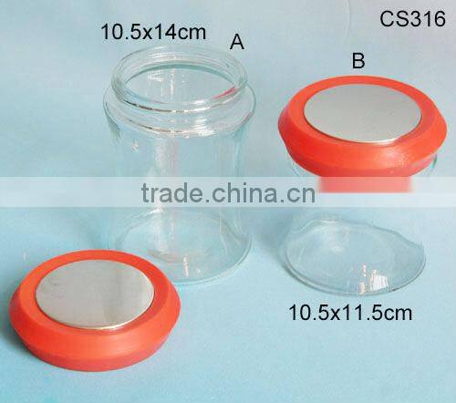 ZIBO hot sale clear cylinder high quality glass mason jars