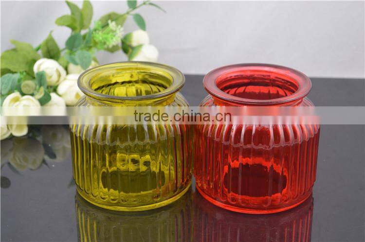 tea light holders vintage decor craft candle holder red colored
