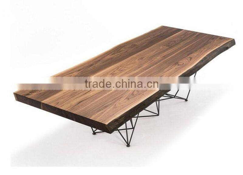 Momoda High_end Italian modern furniture personal customization 2.4M big size solid wood dining set contemporary dining table