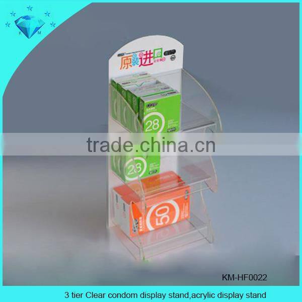 Customized rose red acrylic box,colorful acrylic products