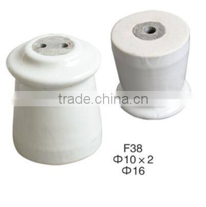 FM10 electric fence porcelain wiring insulator for telephone lines