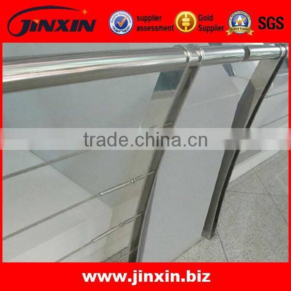 Stainless Steel Mount Balustrade Post Handrails For Outdoor Steps