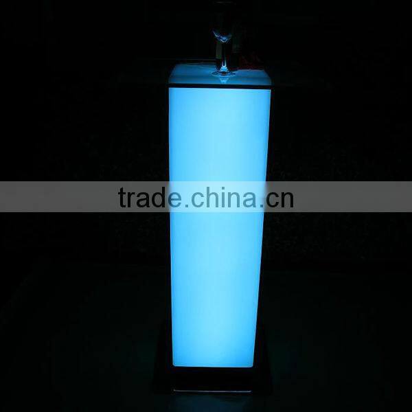 led lounge table/led tea table/led glow furniture