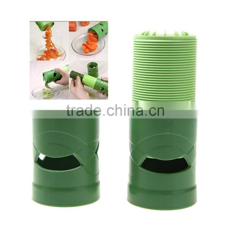 2016 new products spiral vegetable slicer as seen on tv