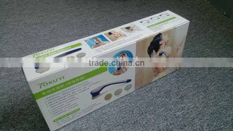 Body massaging brush