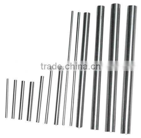 extruded HIP ground carbide rod with tungsten material
