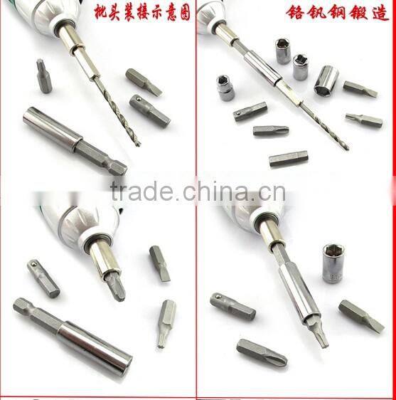 CRV drop forged multifunction electric power drill bit set for sale