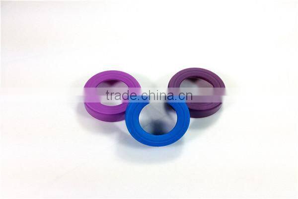 Food Grade Silicone colorful Rounded Cup seals/ Washers / Rubber Seals for Glass Bottle