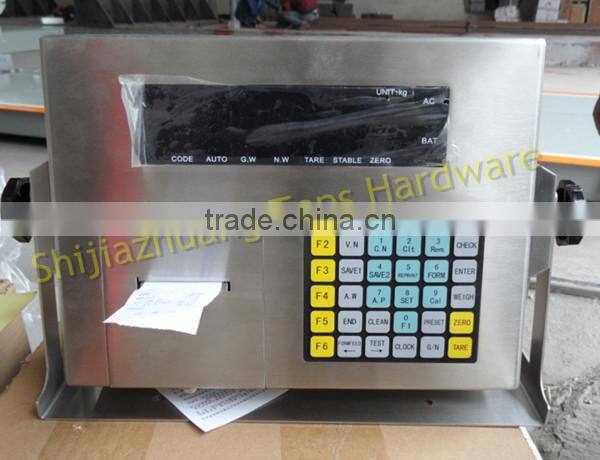 4 pads portable axle weighing scale