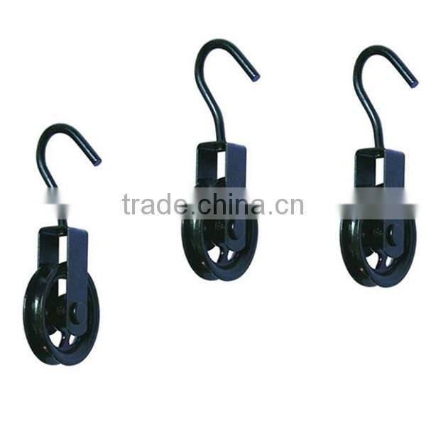 Diameter 20-32mm Black Wire Rope Pulley Block