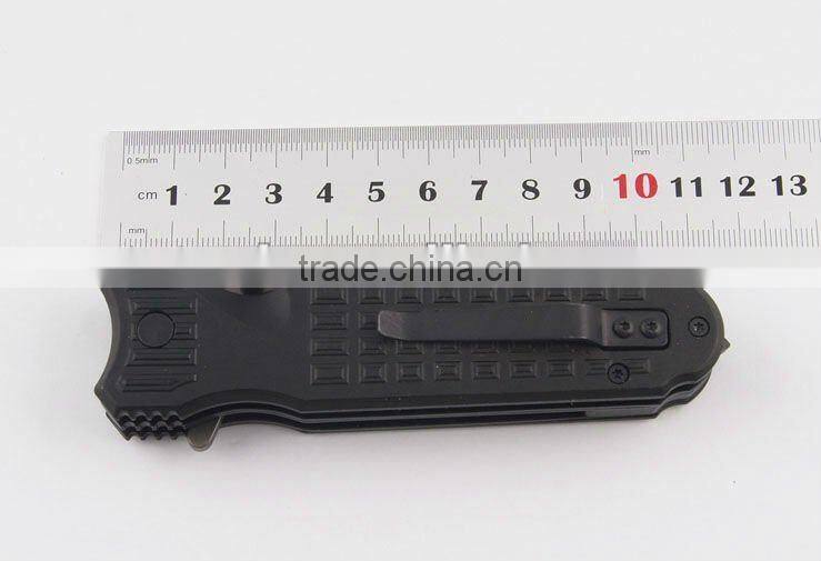 New design Multi functional stainless steel folding pocket strider knife PA43