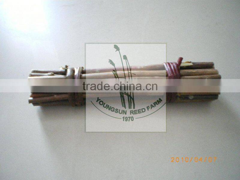 fine wicker sticks for gardening fences