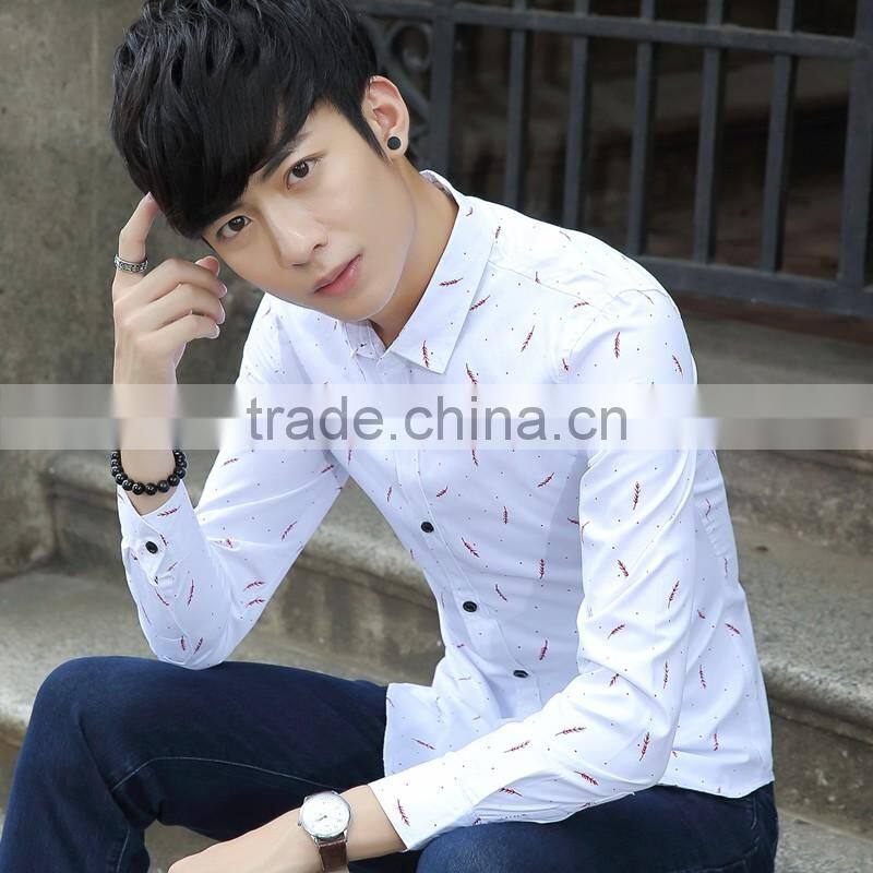 Latest New Fashion Mens shirts Wholesale Casual long shirts dresses for men
