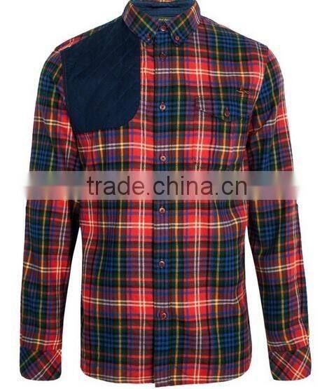 Funky designer mens shirts wholesale man flannel shirts