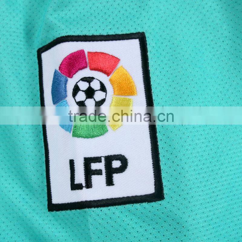 Mens honeycombed fabric uniform soccer wear