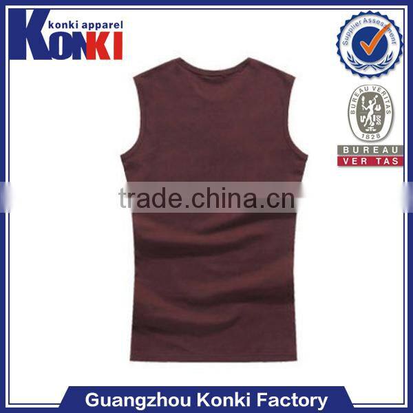 Custom stringer singlet tank top men