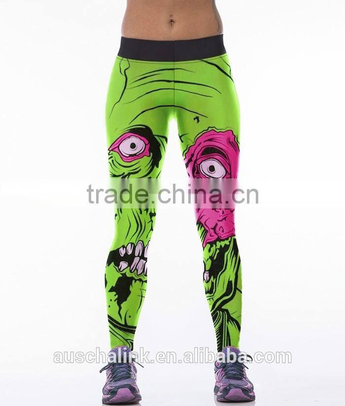 newest womens print yoga pants fashion design wholesale