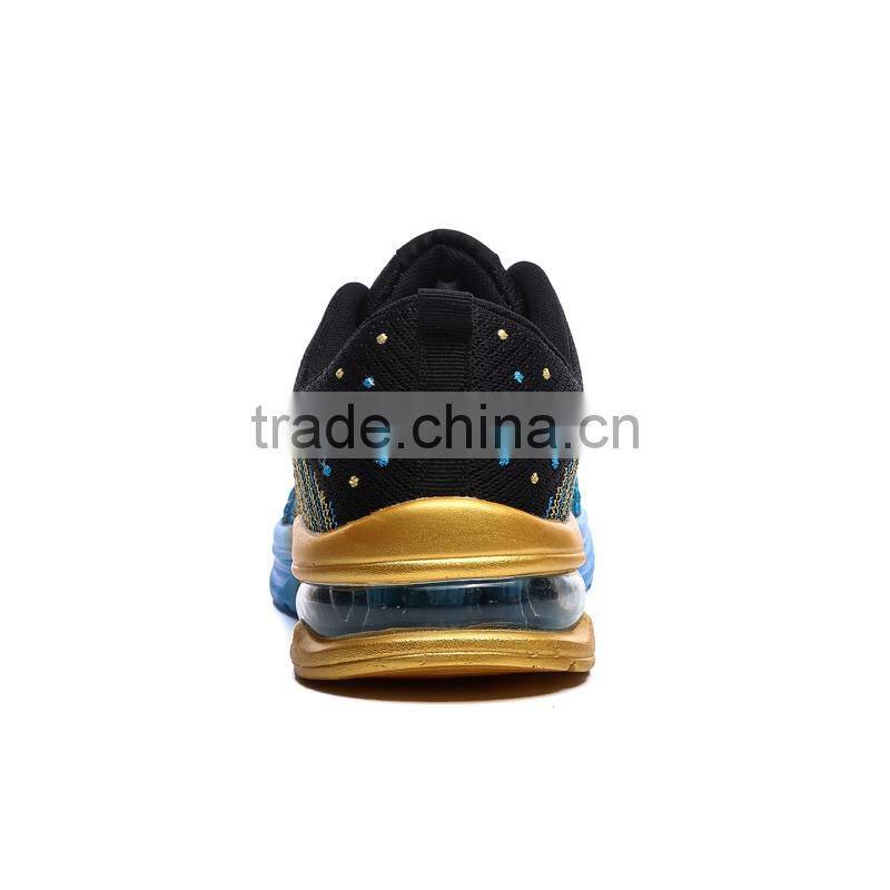 2015 fashion girl running shoe sport for female, good quality fly fabric running shoe for men, male sport shoes running jogging