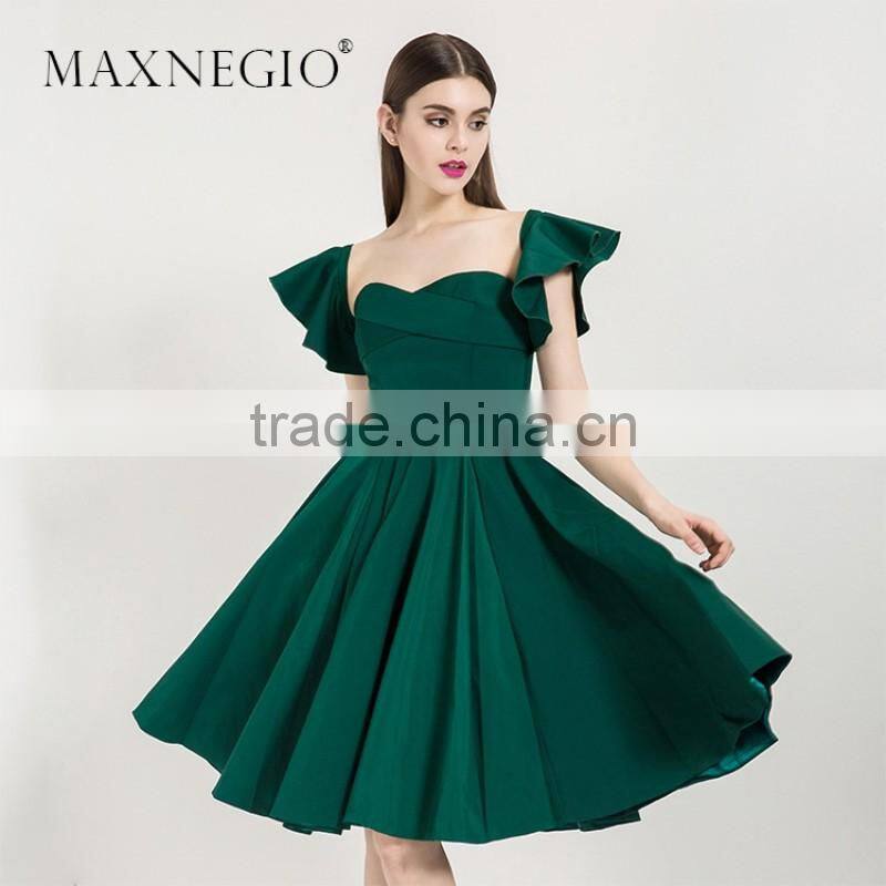 New style different design best wholesale websites high end clothing manufacturing ladies smart casual dress for women