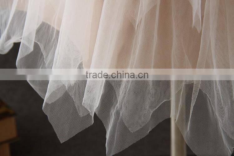 High quality Elegant children's boutique clothing Sleeves Sexy handmade flower many layer baby party dress Spain cake dresses