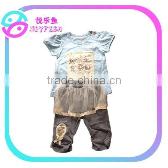 beautiful girl's 2pc clothing set