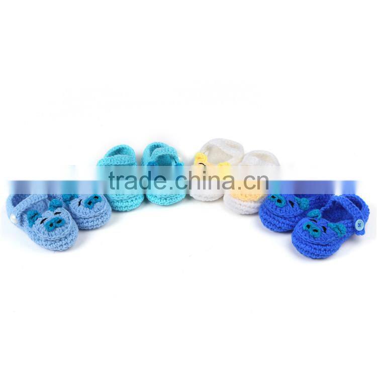 Little Piggy Design Crochet Knitting Baby Shoes