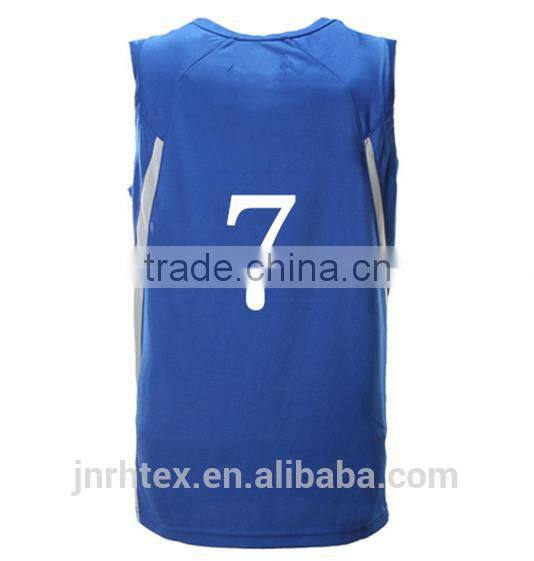 New 2014 100% polyester basketball jersey, latest basketball jersey design