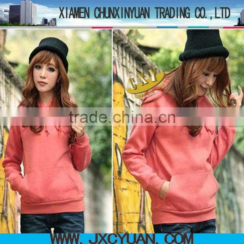 good quality couple unisex plain pullover hoodie wholesale from china