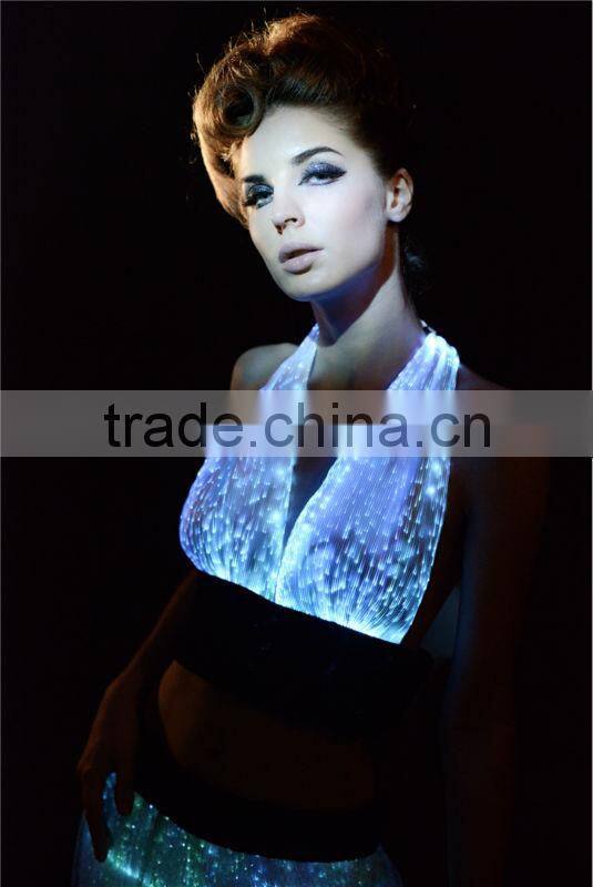 sexy backless top luminous attractive led lighting bar