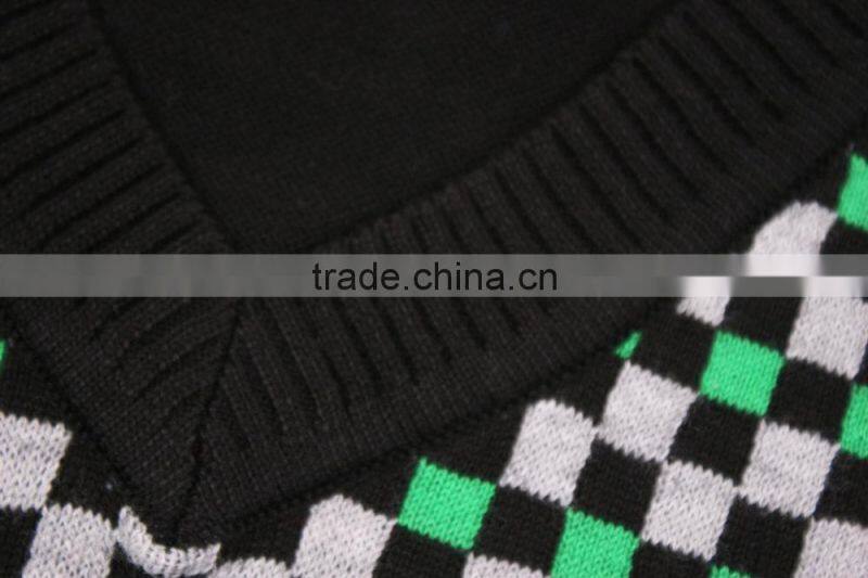 Green Mens Christmas Sweaters Vest