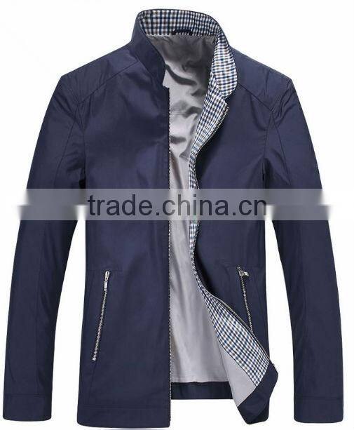 fashion cotton loose thin jacket for man