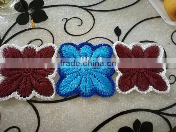 DIY craft Butterfly Plastic Canvas Shapes for purse/bag/needlepoint projects/coasters//auto cusions
