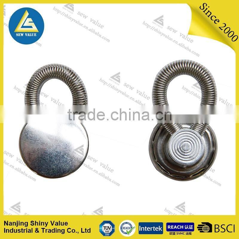 Designed for overweight metal button collar extenders with spring