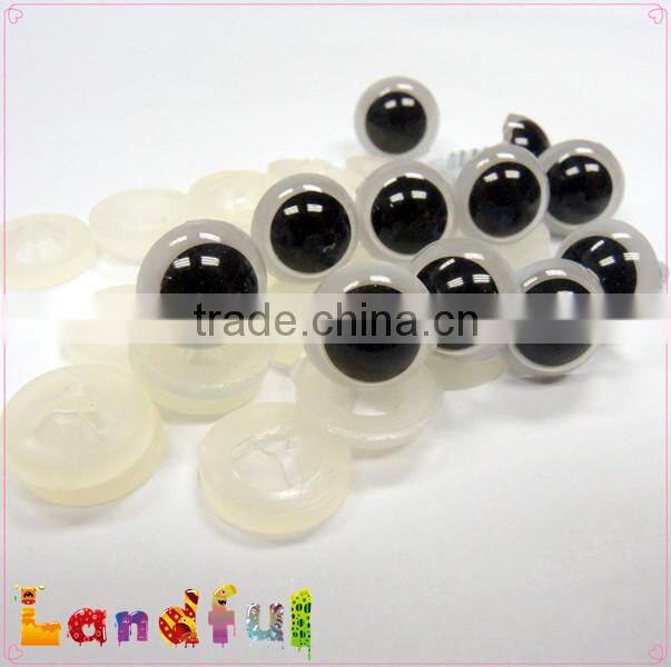 12mm White Stuffed Animal Eyes Sewing Doll Plastic Eyes