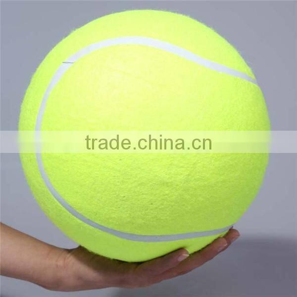 Fluorescent tennis ball