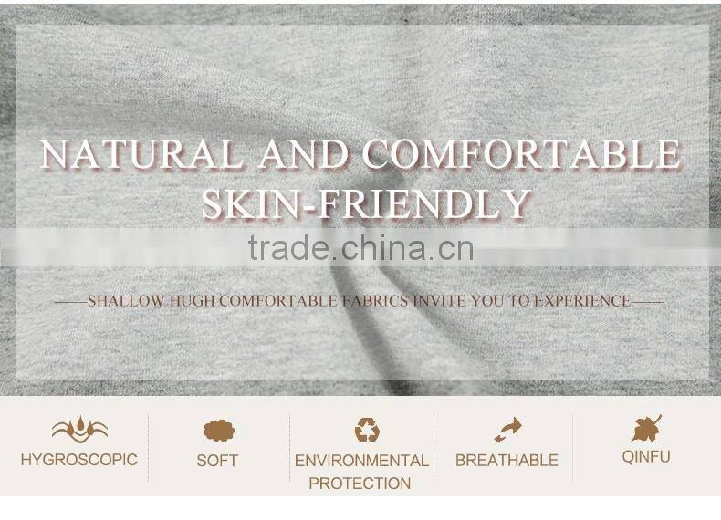 Chinese Products Wholesale Qianxiu Brand Hoodie Printed Cotton Men Nightgown