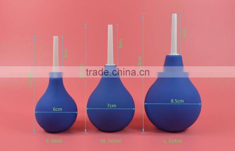 Vaginal Clean Douche Enema Anus Flushing Device Medical Silicone Anal Cleaning Syringe Device Adult BDSM Gay Anal Sex Toys