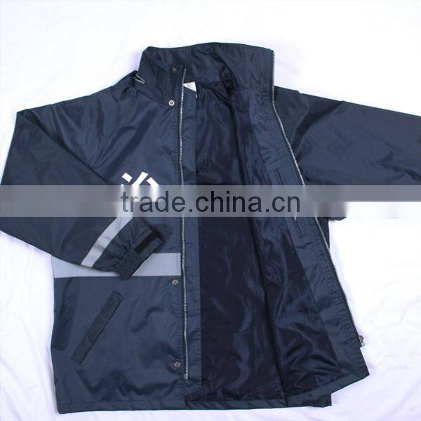 Fashional designed reflector raincoat for promotion