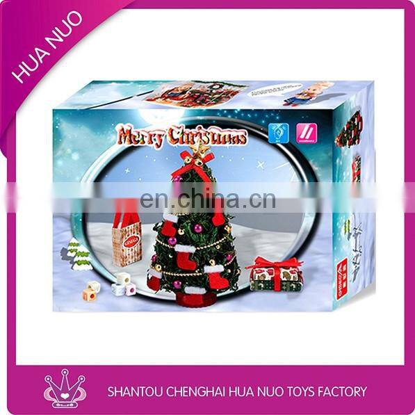 2016 Musical hot buidling block house for Chinldren