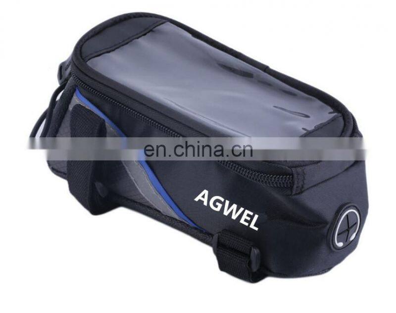 Waterproof 5.5" Bike Bicycle Cycling Frame Pannier Front Tube Phone Bag
