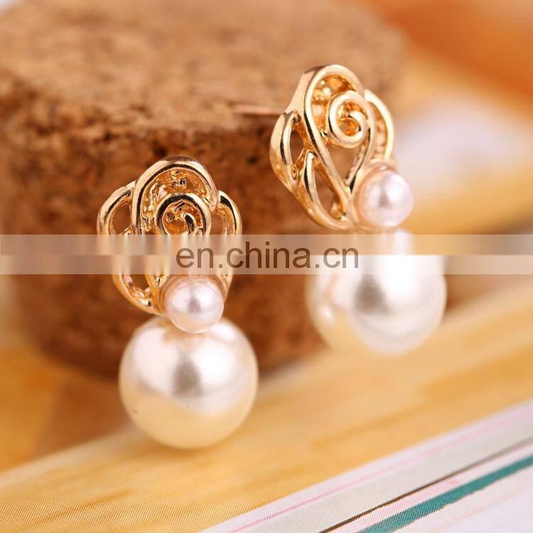 fashionable pearl earrings design hanging earring design