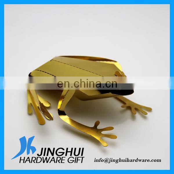 Customize Metal Frog Crafts With plated color
