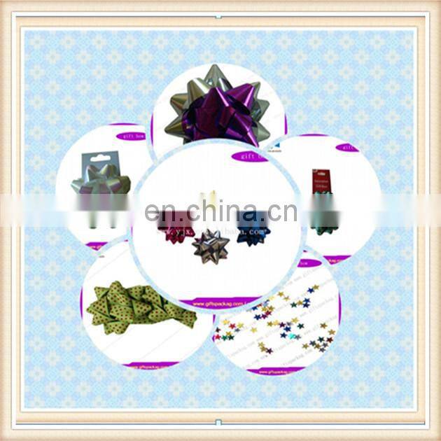 Wholesale Beautiful Gold Edge Orange Pull Bow