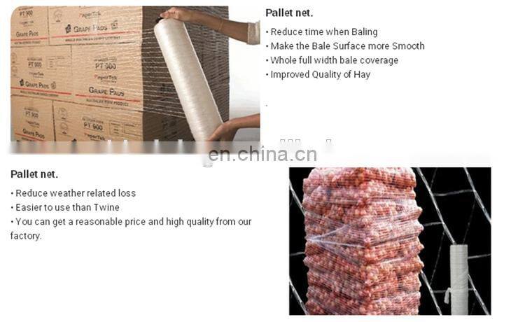 Plastic Pallet Net Wrap With UV Stability and No Stretch