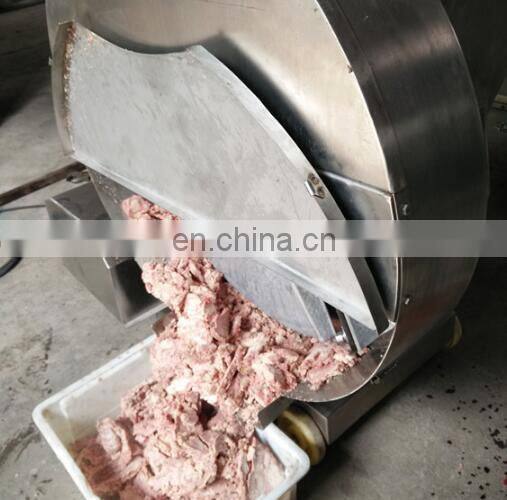 Automatic frozen meat/beef/pork slicer / frozen chicken meat slicing processing machine