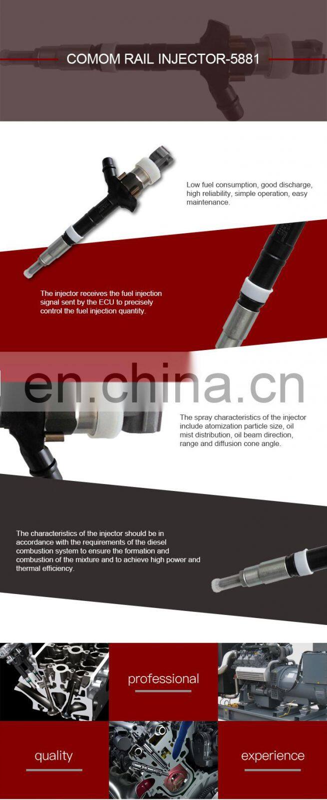 Best sellers best fuel Precision common rail injector 095000-5881